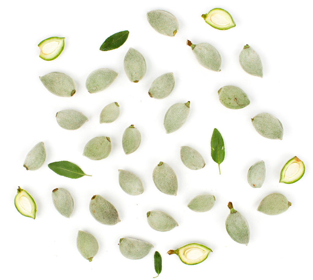 green almonds