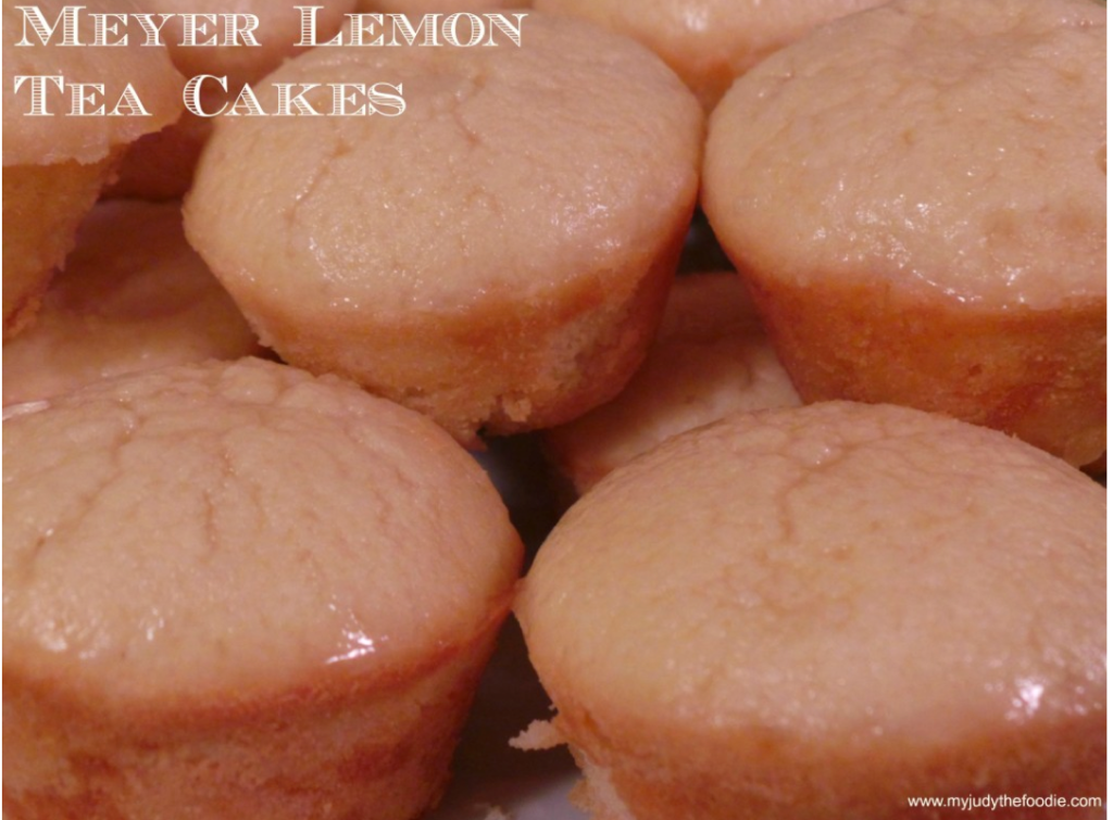 lemon tea cakes