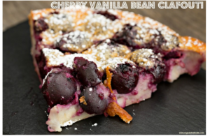 Cherry Vanilla Bean Clafouti