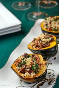 Pasta Pilaf-Stuffed Squash